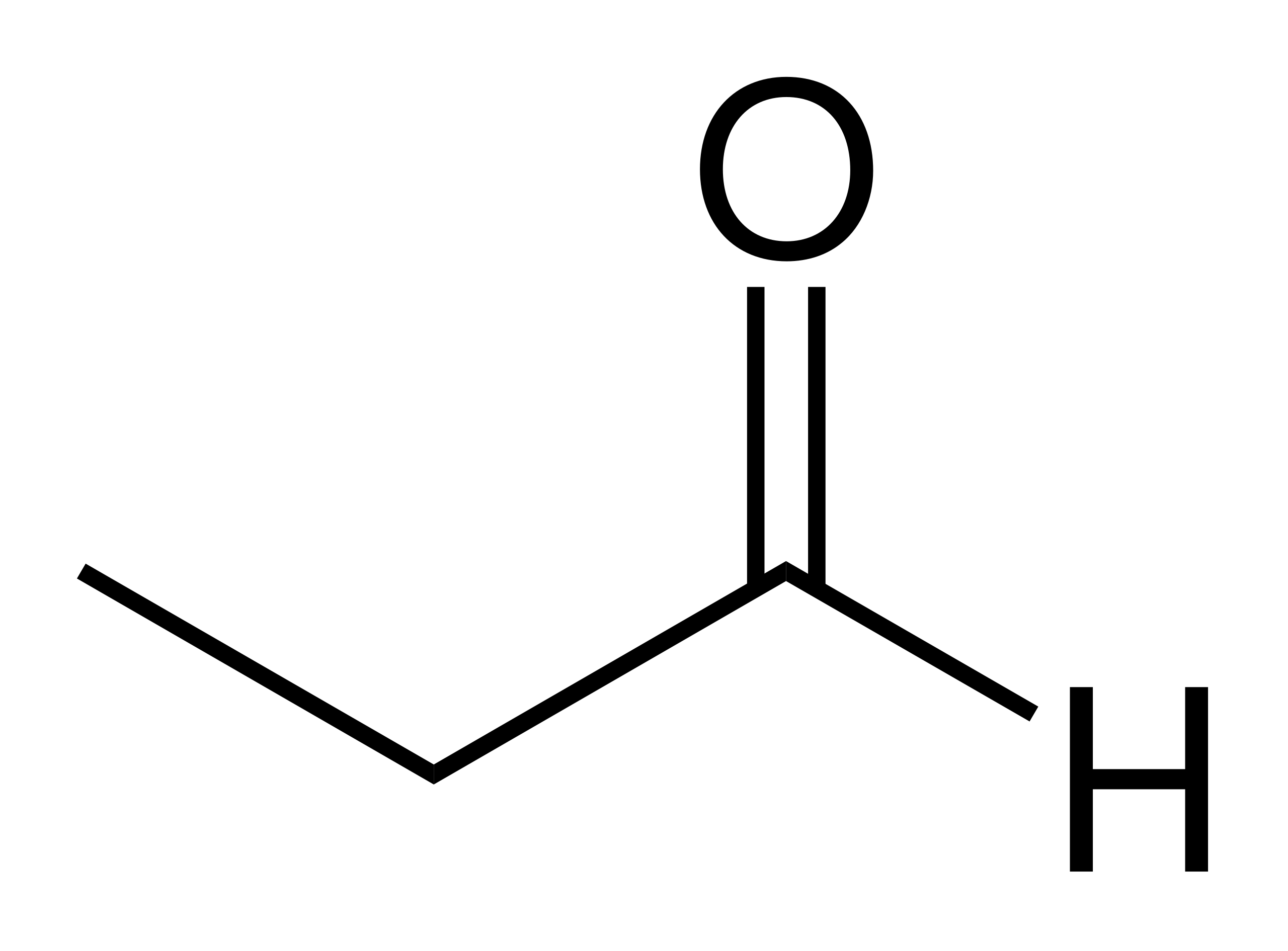 shows the bonds of the carbon skeleton only 

\
(with any functional groups) 

\
H and C aren’t shown 
