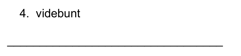 <p>I. Give tense, person, and number and translate into English. ( 5 pts.)</p>