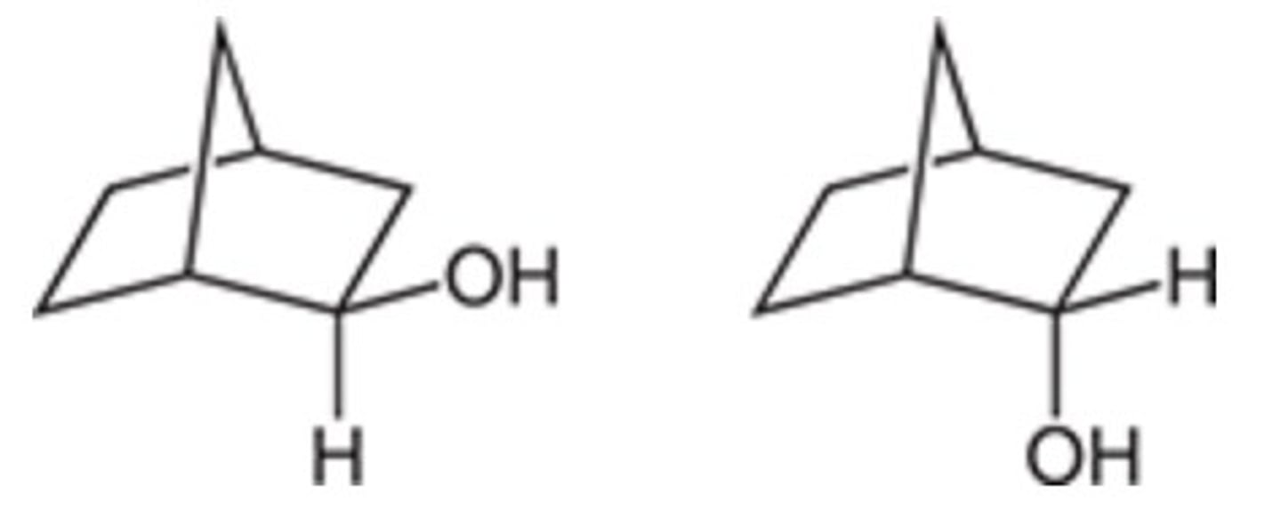<p>What is the relationship between the following two compounds?</p><p>Enantiomers</p><p>Diastereomers</p><p>Constitutional isomers</p><p>Resonance forms</p>
