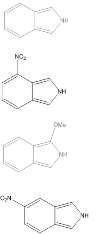 <p><span>Select the strongest acid.</span></p>
