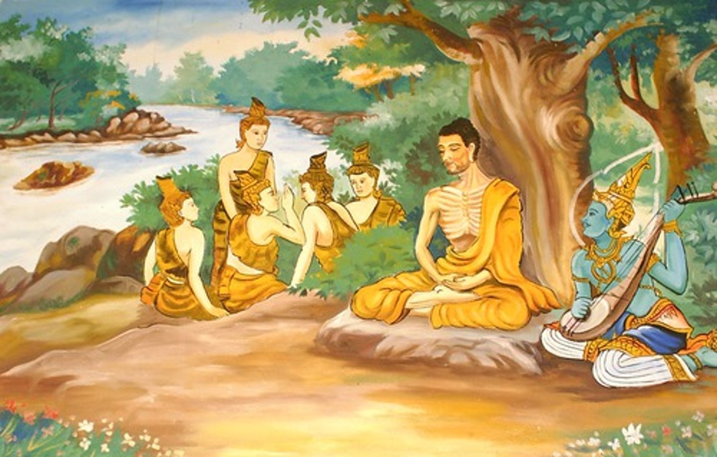 <p>without luxuries</p>