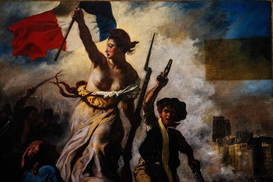 <p>Œuvre (peinture, sculpture, film…) dont chaque élément évoque un aspect d'une idée complexe.</p>
