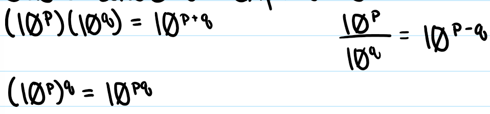 <p>Treat the number in front and the powers of tens separately</p>