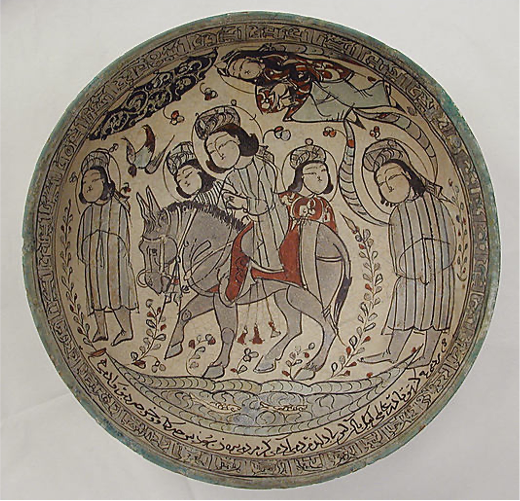 <p>Min’ai Bowl, Iran, 1187 CE</p>