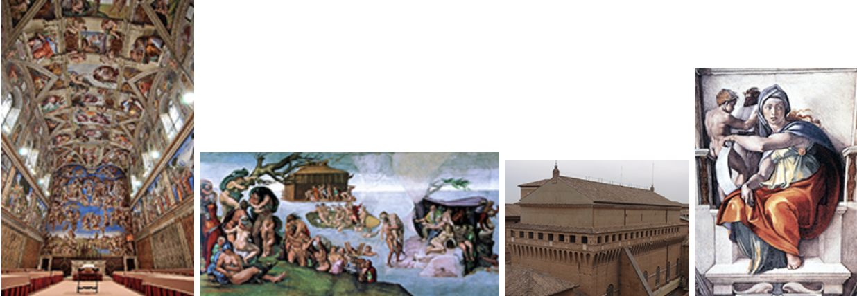 <p>1508-1512 CE, Fresco, Vatican City Italy</p>