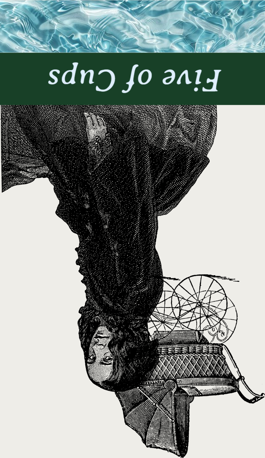 <p>Five of Cups Reversed</p>