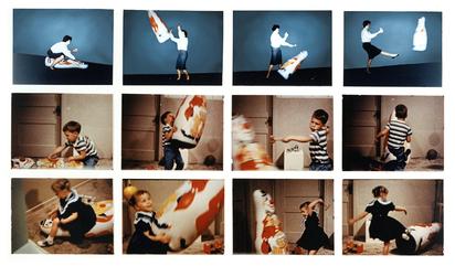 <p>learning from others<br>EX: bobo doll experiment</p>