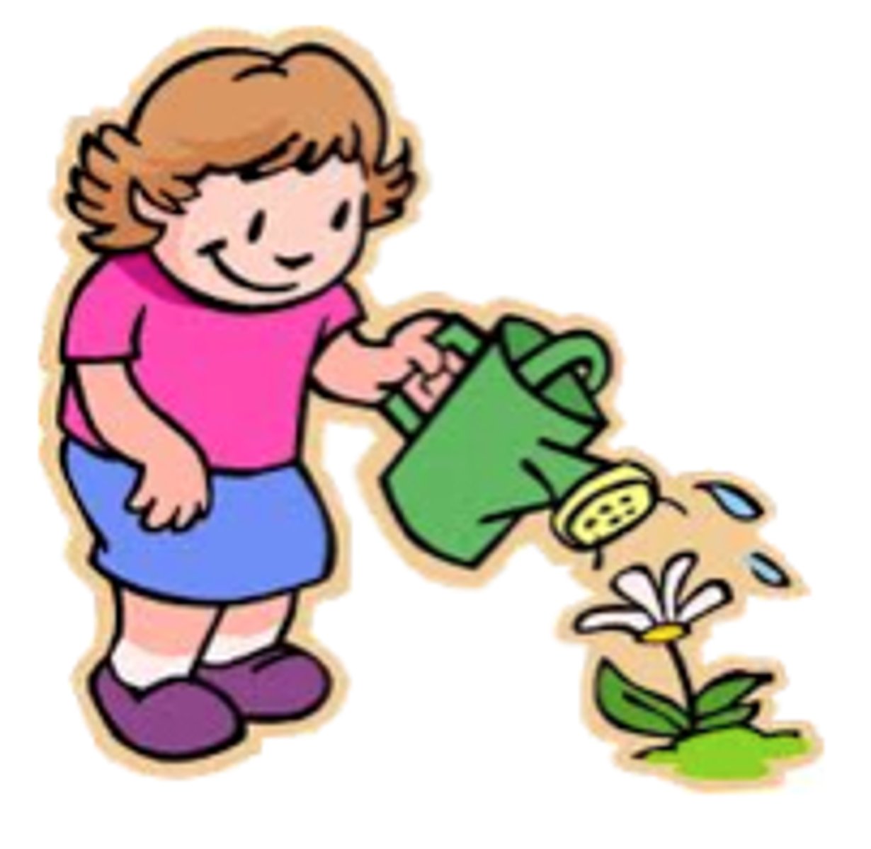 <p>to water the plants</p>