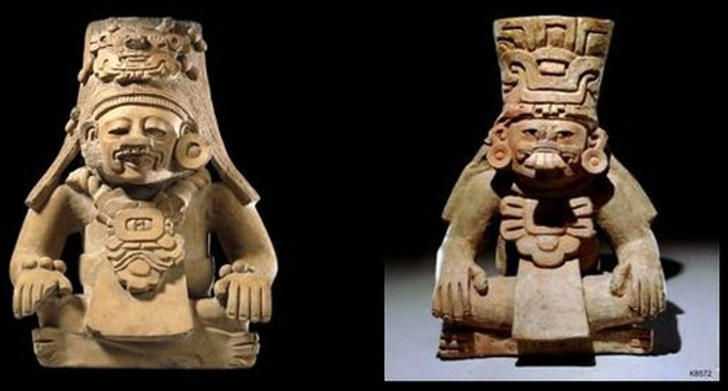 <p>a people living in south central Mexico c. 900 BC; built a capital city at Monte Alban</p>