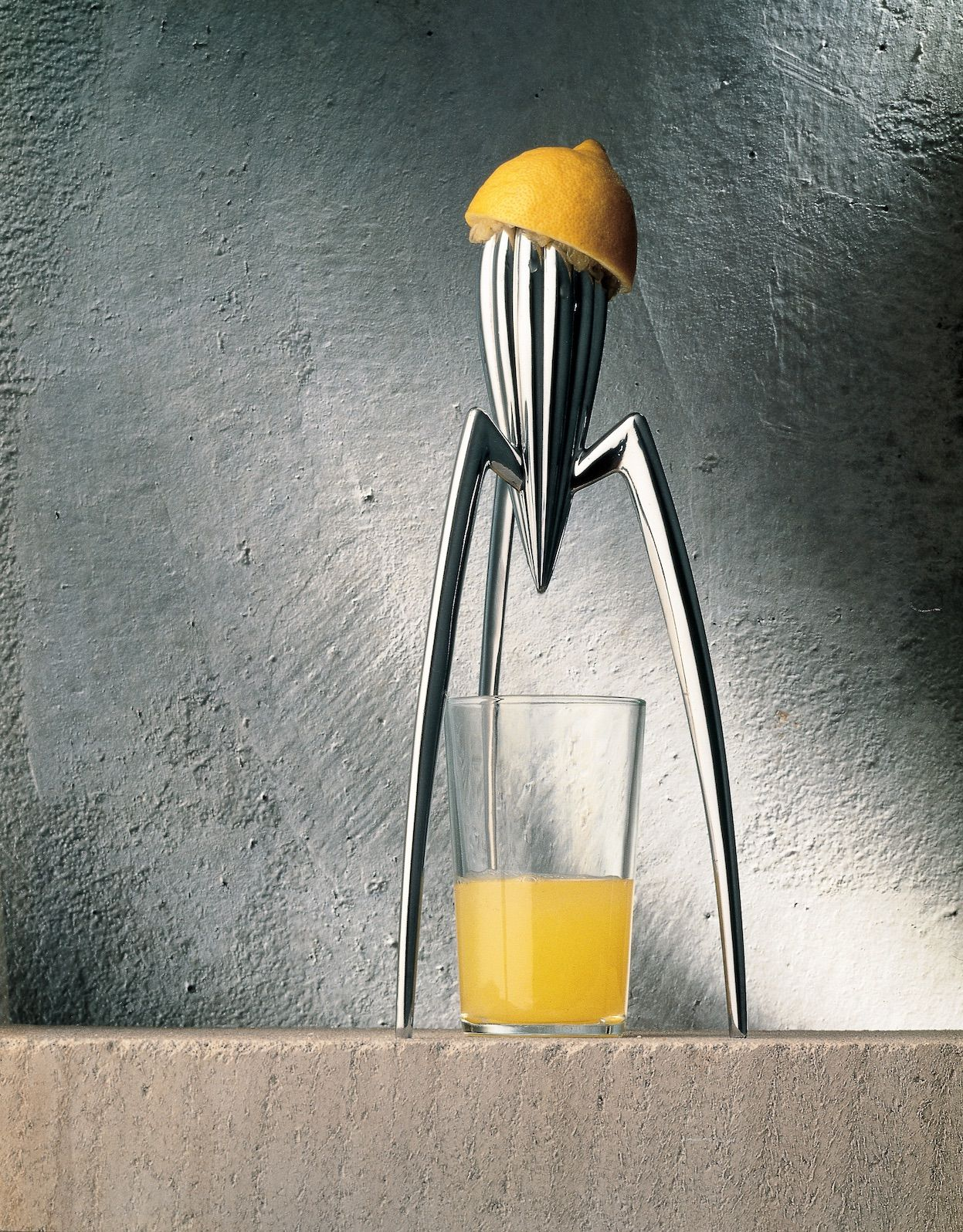 <p><strong>Designer Info</strong>: - French designer</p><ul><li><p>Focuses on Post-modernism (<strong>Less is Bore</strong>)</p></li><li><p>Designer for Alessi</p></li><li><p>Playful Designs </p></li><li><p>Modern Materials</p></li><li><p>Experimental</p></li></ul><p><strong>Example of work</strong>: <mark data-color="blue">Juicy Salif Lemon Squeezer</mark> (function follows from <strong>Modernism</strong>) an example of the need for designs to be thought-provoking, sparking a conversation.</p><ul><li><p>Cost approx. £50</p></li><li><p>Space below for a container </p></li><li><p>Aluminium Casting</p></li></ul>