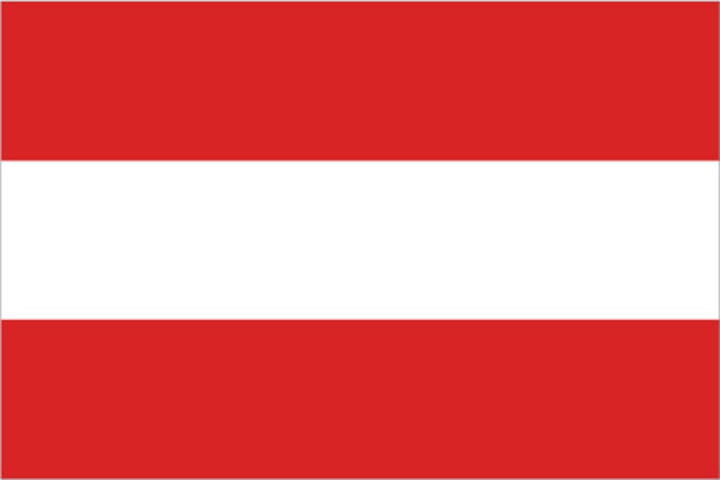 <p>Originated from the arms of the Babenberg dynasty.</p><p>Legend: invented by Duke Leopold V as a consequence of his fighting during the Siege of Acre. After a fierce battle, his white surcoat was completely drenched in blood. When he removed his belt, the cloth beneath remained unstained, revealing the combination of red-white-red.</p>