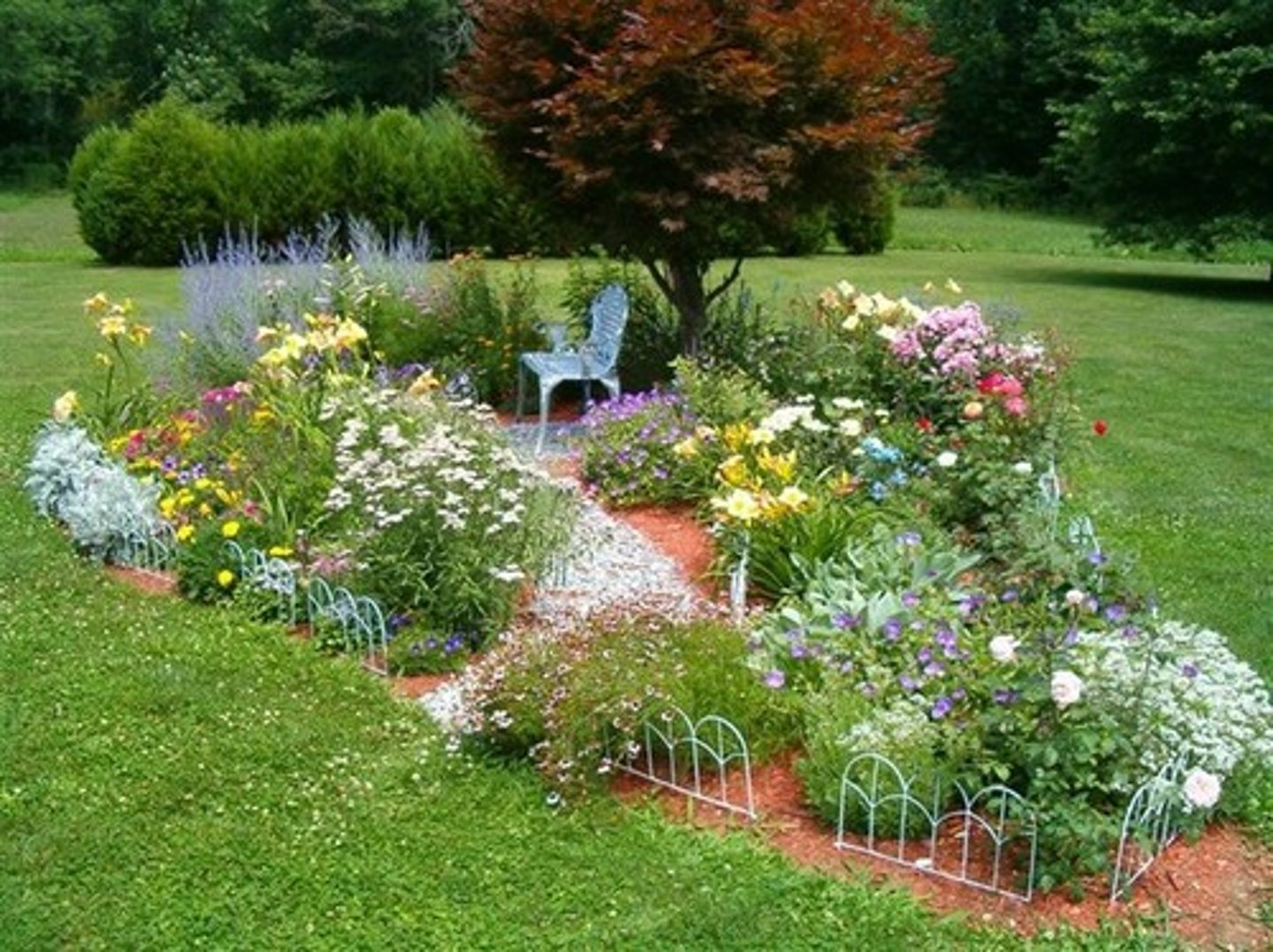 <p>garden;yard</p>
