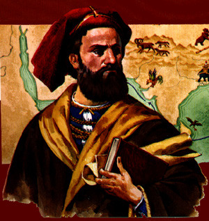 Venetian merchant and traveler. His accounts of his travels to China offered Europeans a firsthand view of Asian lands and stimulated interest in Asian trade.