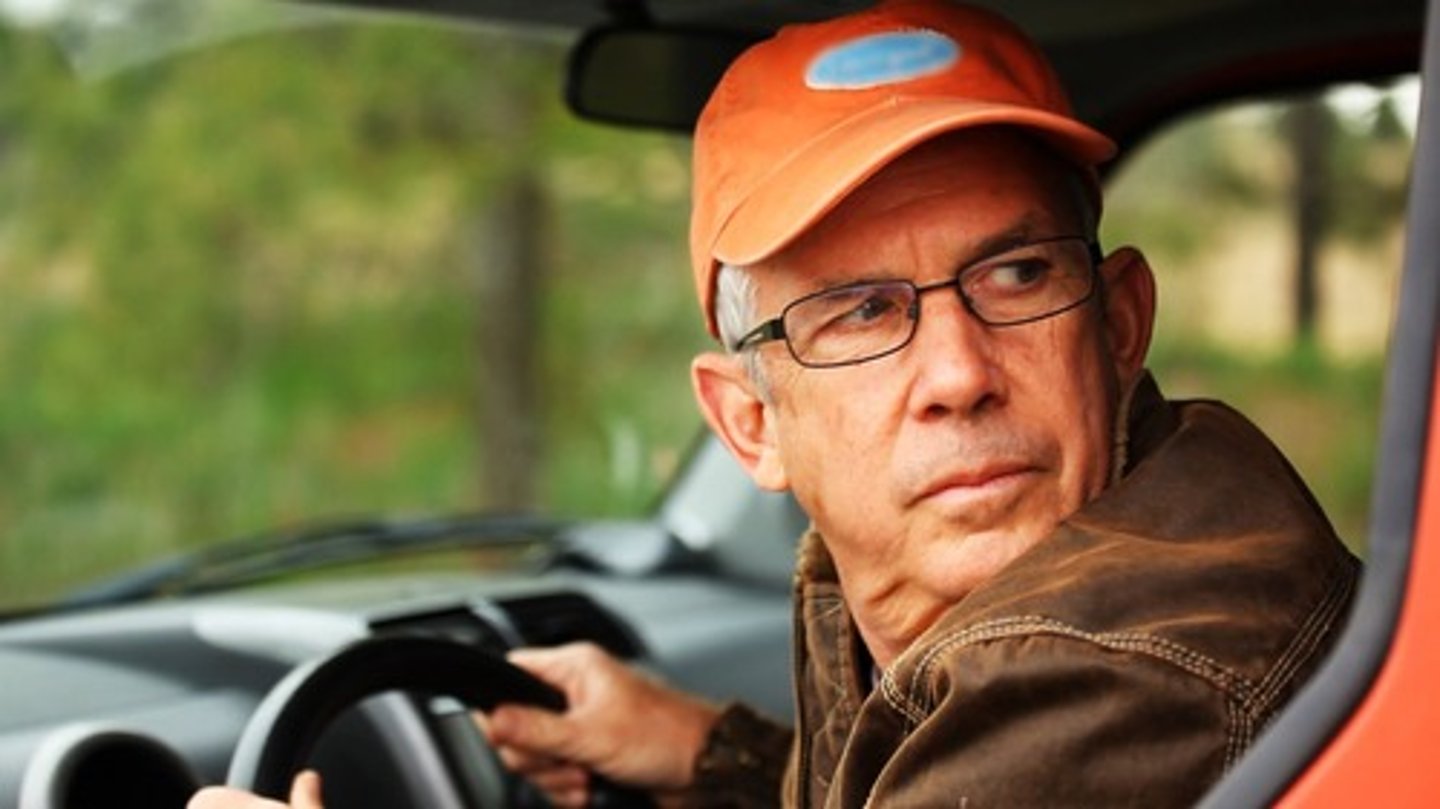 <p>Turn your head and look over your shoulder in the direction you plan to move.</p>