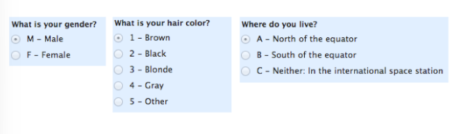 <p>Means ‘by name’ and is used in classification or division of objects into discrete groups, each of which is identified with a name. The scale does not provide any measurement within or between categories (no numerical significance - qualitative).</p>