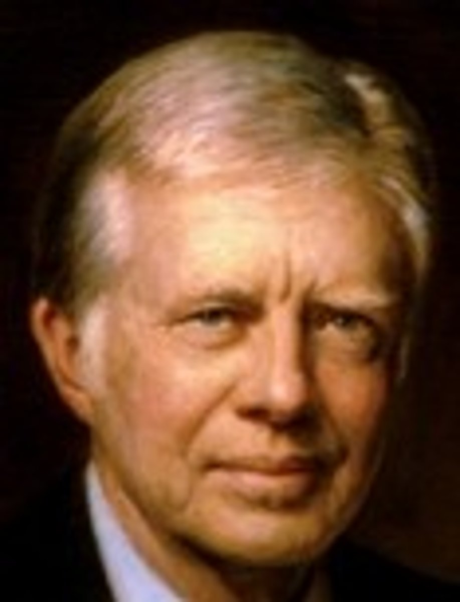 <p>Democratic-Naval officer on nuclear submarines, Gas Shortages, Iran Hostage Crisis, Soviet Invasion of Afghanistan, Stagflation, had some success with peace in the middle East,</p>