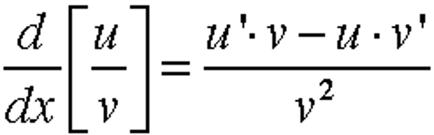 <p>(u'v-uv')/v²</p>
