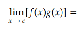 <p>According to theorems on limits:</p>