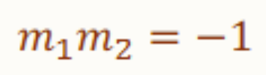 <p><span style="font-size: calc(var(--scale-factor)*18.00px)">The slope of one line is the negative reciprocal of the other.</span></p>