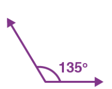 <p>An angle that measures more than 90 degrees but less than 180 degrees.</p>