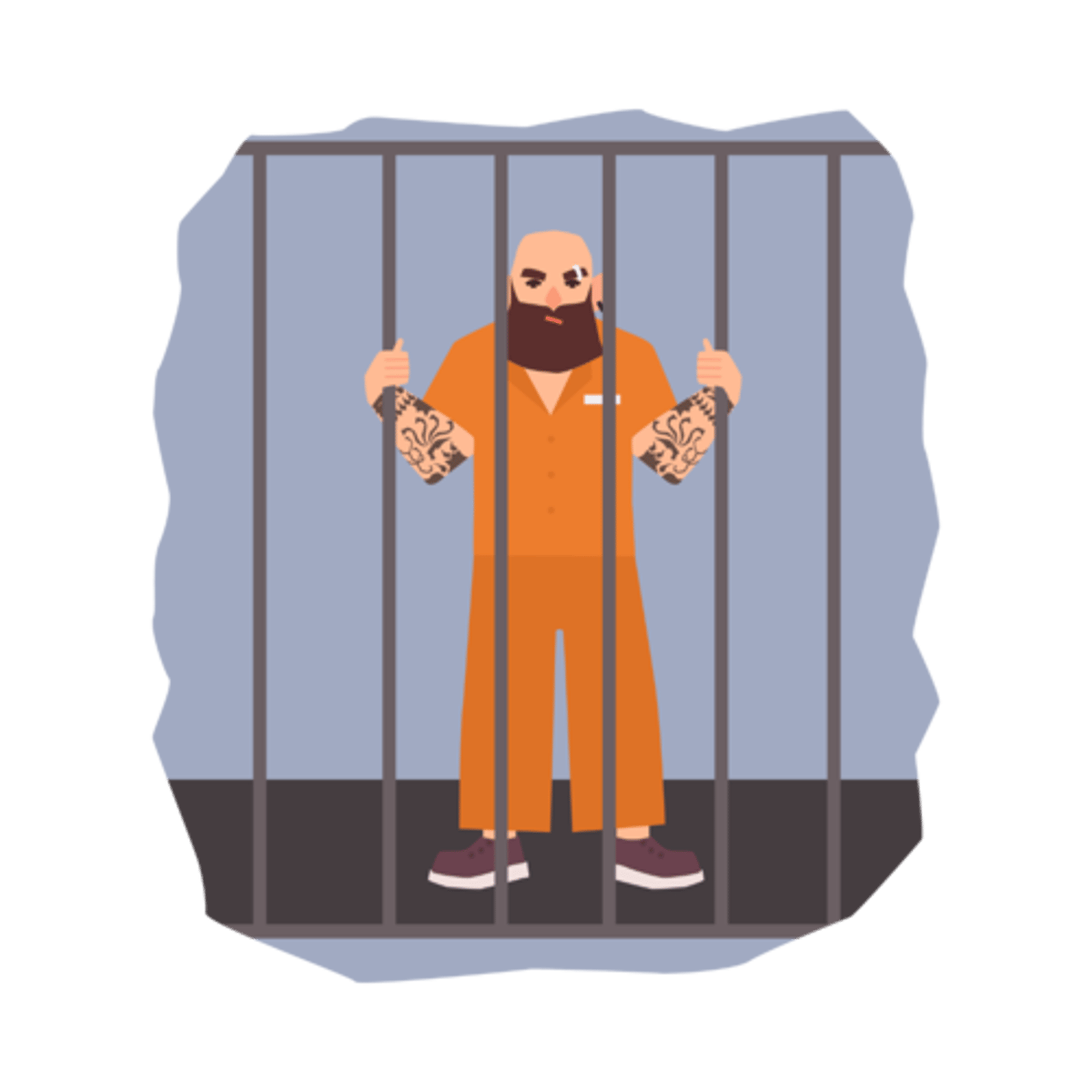 <p>To become a prisoner</p><p>A man has gone to ____________ for three years after stealing from his neighbour.</p>