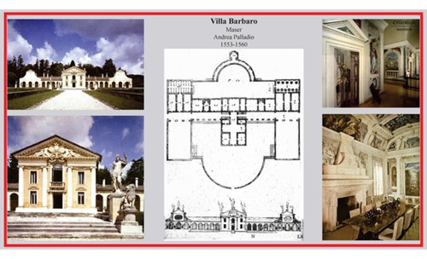 <p>Maser</p><p>Andrea Palladio</p><p>1553-1560</p>