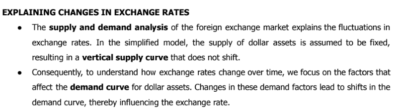 <p><span>EXPLAINING CHANGES IN EXCHANGE RATES</span></p>