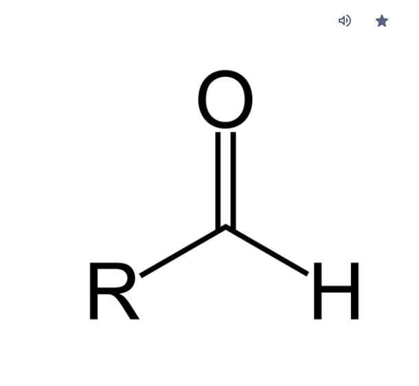<p><span><span>Suffix -al</span></span><br><span><span>Example: CH3CH2CHO propanal</span></span></p>