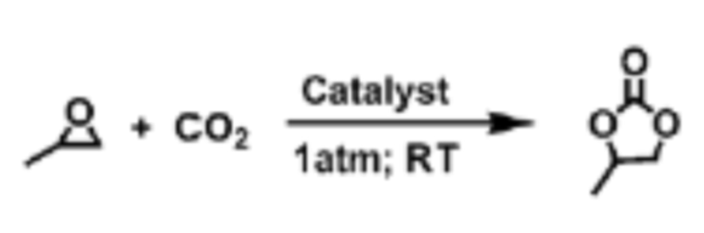<p>-Used to make ethylene carbonate</p><p>-Carbon negative because the reaction takes in CO2</p><p>-Croda can manufacture ethylene oxide from bioethanol</p>