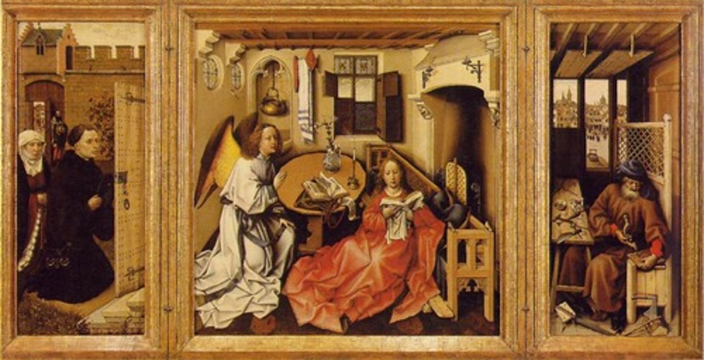 <p>Annunciation Triptych</p>