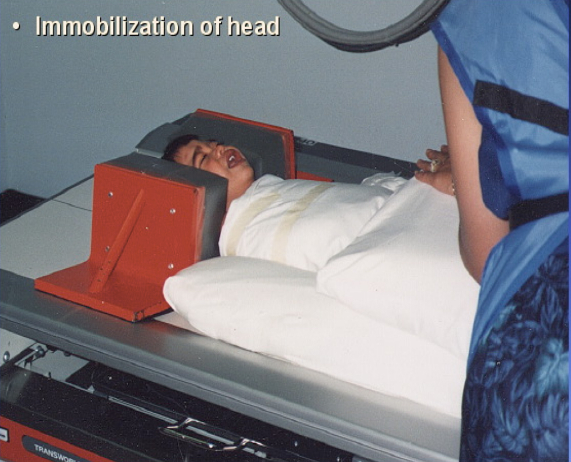 <p>What type of immobilization device is this?</p>