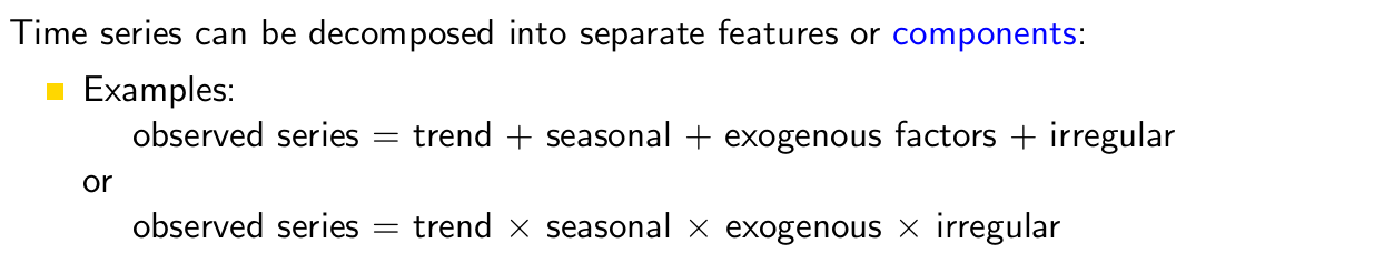 <p>What can we say about these  components? What does this imply for the model?</p>