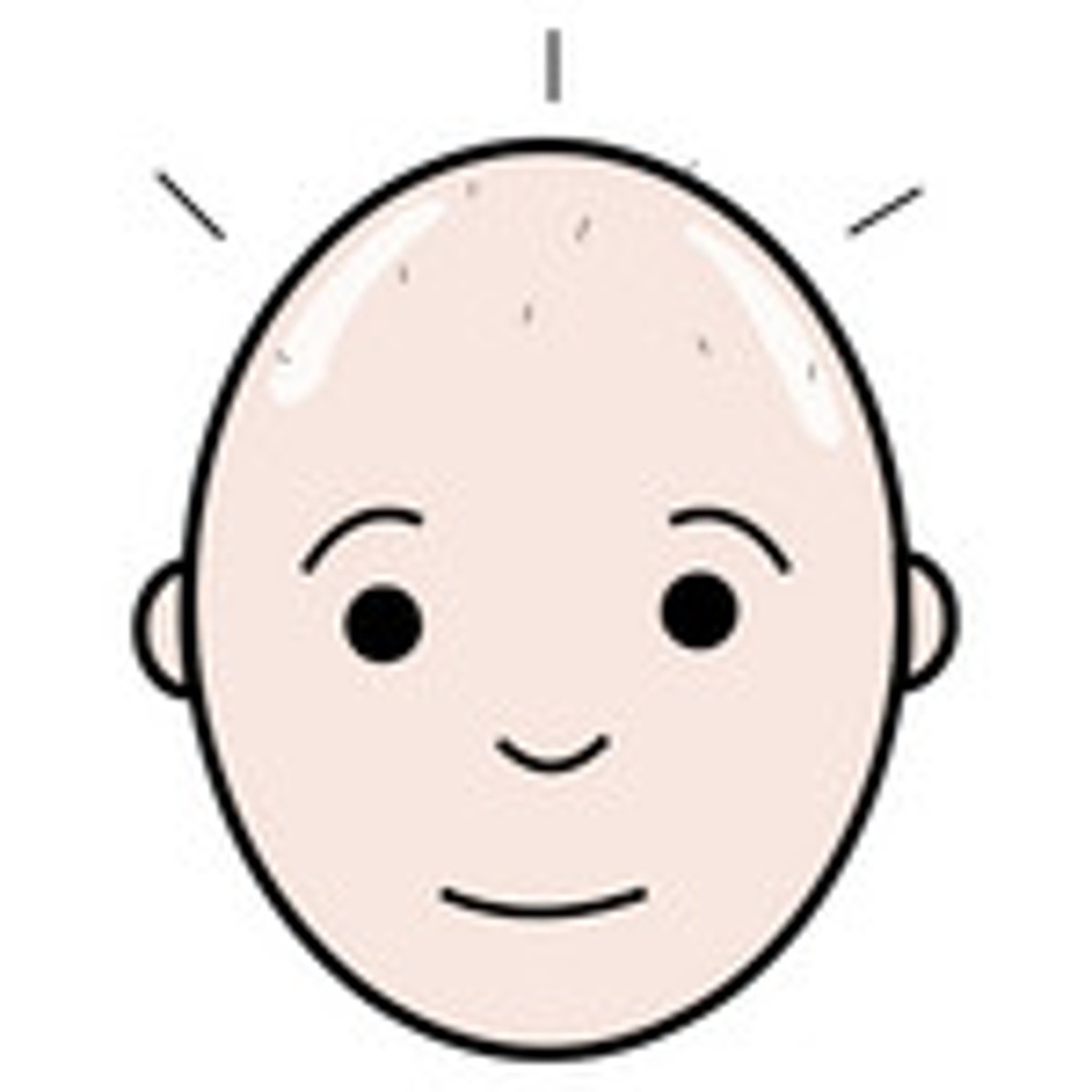 <p>bald</p>