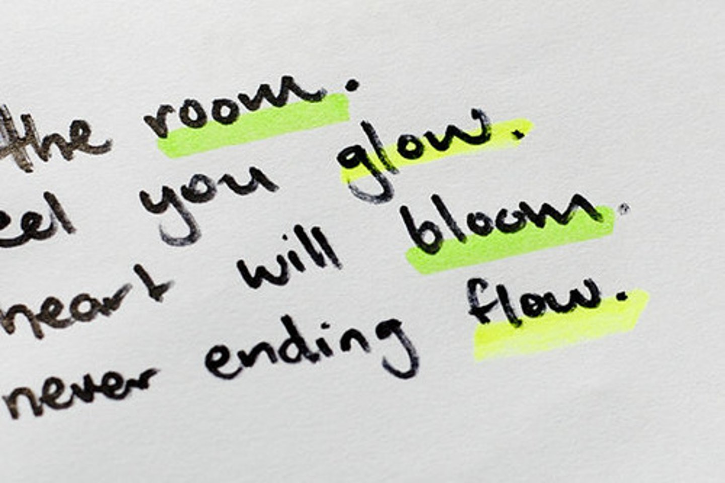 <p>4 line stanza</p>