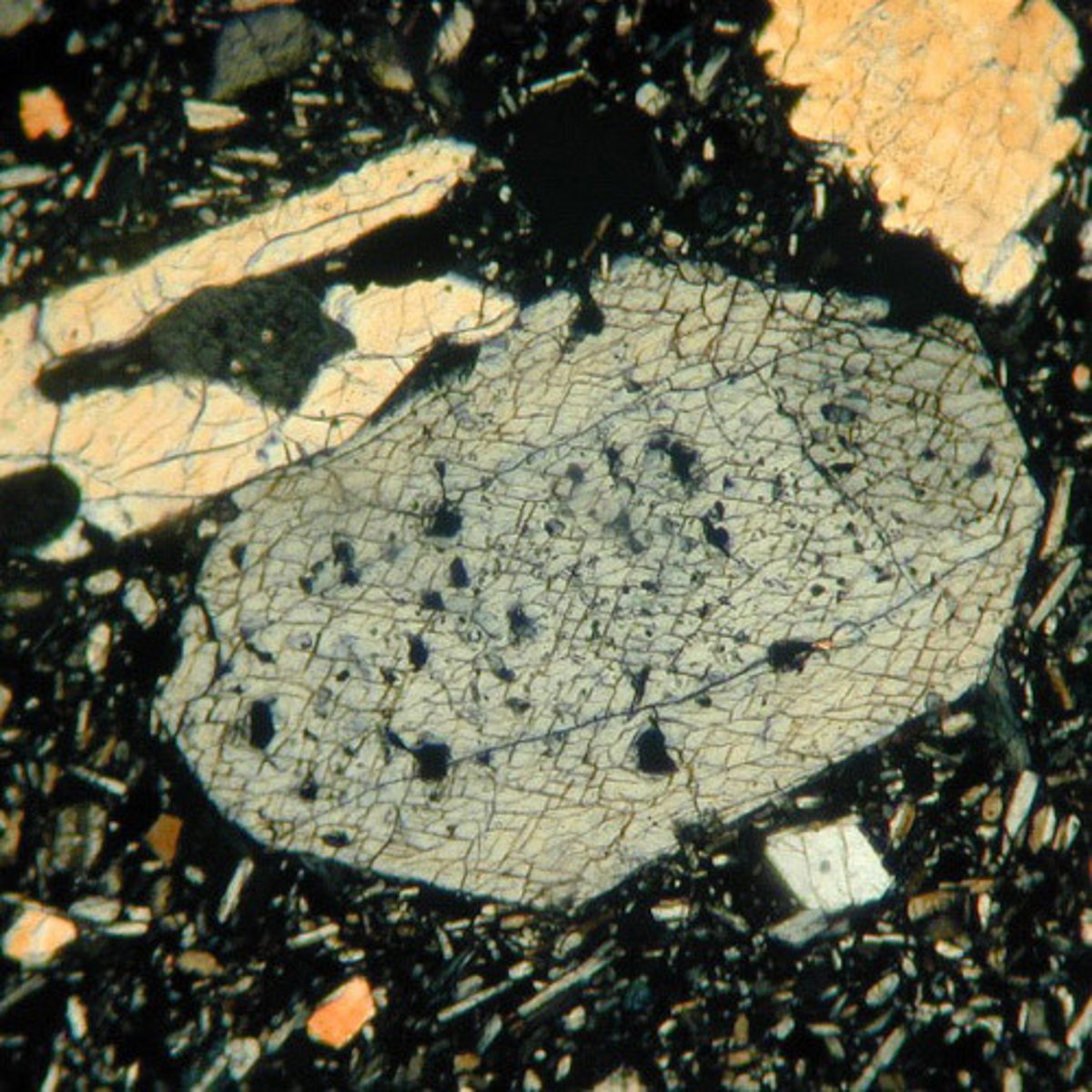 <p>pyroxene</p>