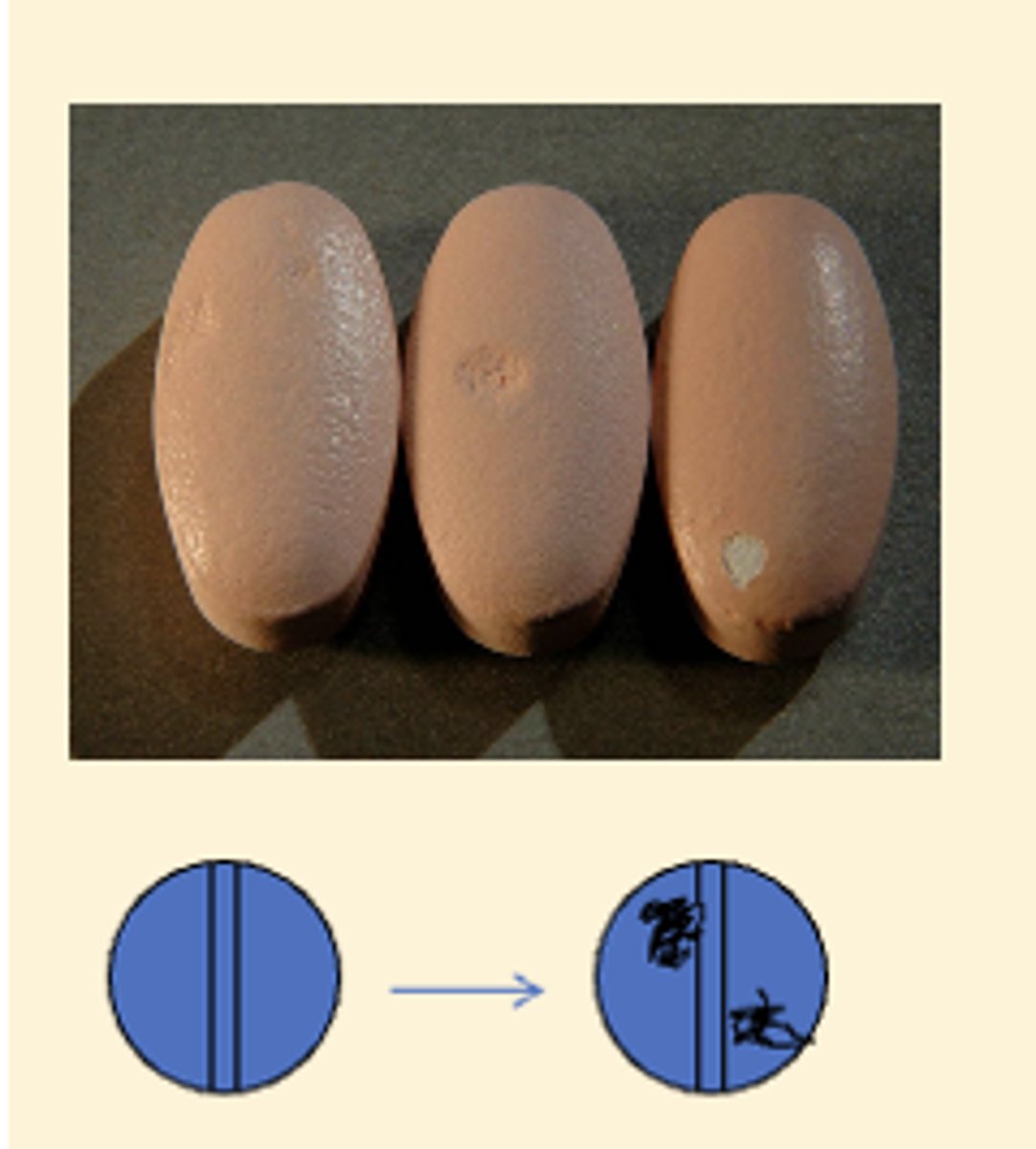 <p>- Adjust moisture</p><p>- Add lubricant as they are hydrophobic</p>