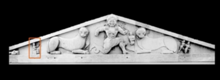 <p>Gorgon Medusa, temple of artemis</p>