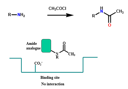 <p><span>False - amides cannot ionize as their long pair is involved in resonance, so ionic bonding is no longer possible</span></p>