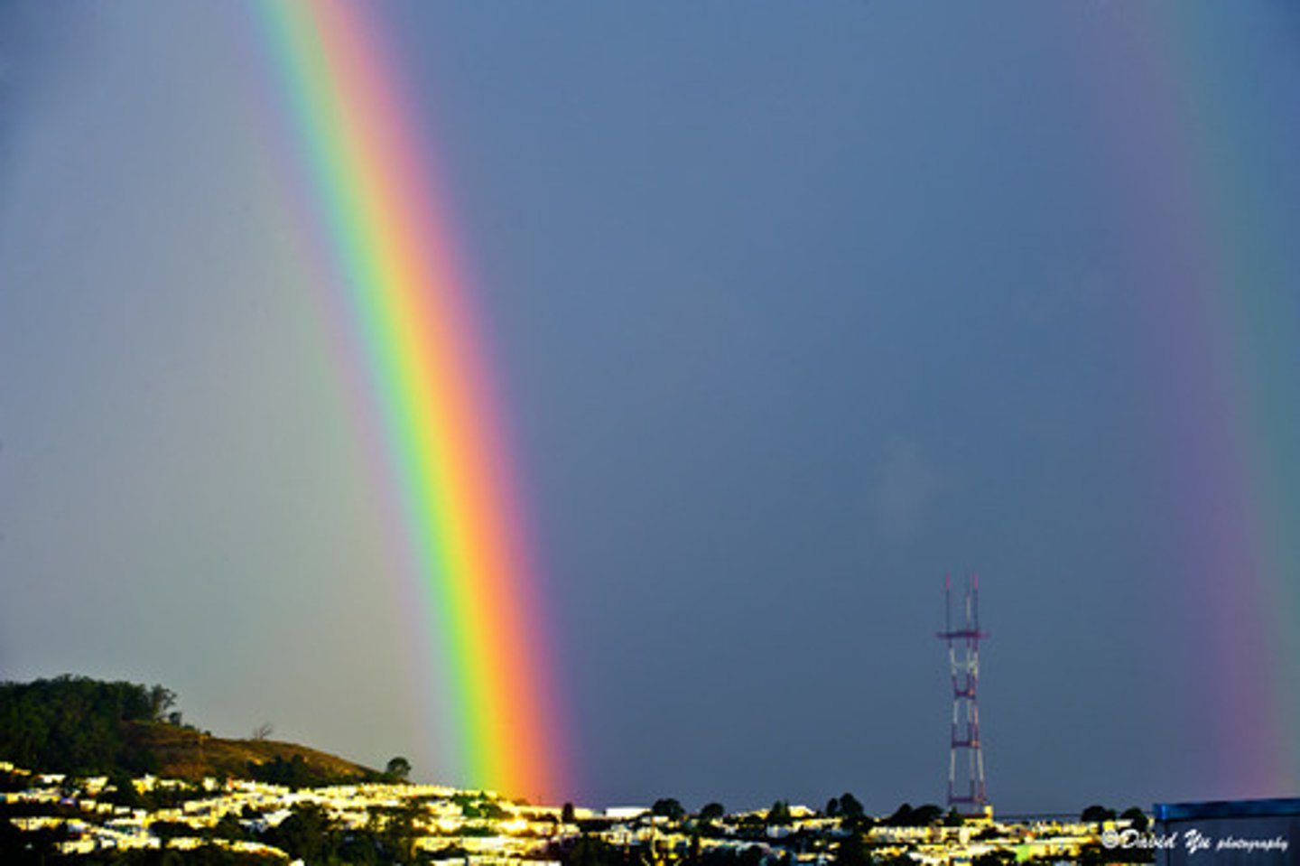 <p>Un arc en ciel (n)</p>