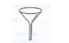 <p>to aid in pouring a liquid from a wide-mouth container to a small-mouth container; to filter substances when filter paper is used</p>