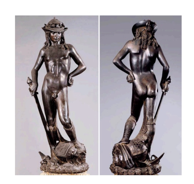 <p>Donatello, David</p>