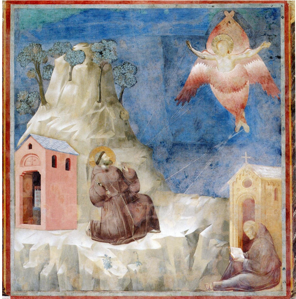 <p>Stigmatisation of St Francis</p>