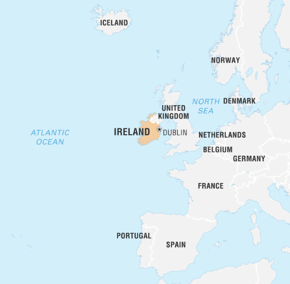<p>Colonized by Britain, Great Famine, later independence in the 20th century. </p>