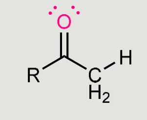 <p>What does this form when it reacts in basic conditions?</p>