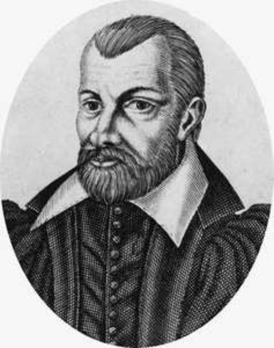 <p>a French political philosopher whose "Six Books of the Commonwealth" advanced a theory of absolute sovereignty, on the grounds that the state's paramount duty is to maintain order and that monarchs should therefore exercise unlimited power.</p>