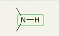 <p>Hydrogens on a Nitrogen</p>