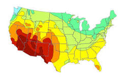 <p>map that joins places of equal value (ex. topographic that shows elevation gradient.)</p>