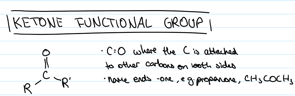 <p>C=O</p>