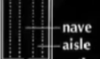 <p>Aisles</p>