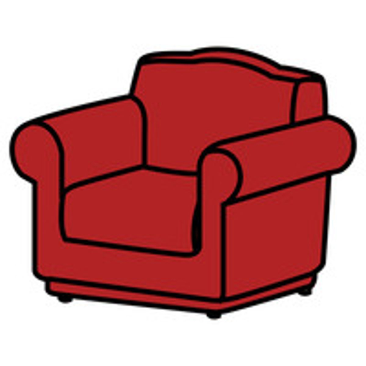 <p>para sentarte en la sala (arm chair)</p>